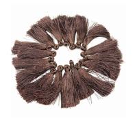 20pcs/Lot 4cm Polyester Small Tassels Fringe Cotton Trim For Sewing Curtains Accessories DIY Home Wedding Decoration for Bookmarks,DIY Craft,Jewelry Making(Color16)