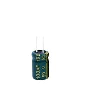 20pcs/lot 50V100UF 50V 100UF 8 * 12MM Low ESR/impedance High Frequency Aluminum Electrolytic Capacitor Electronic devices