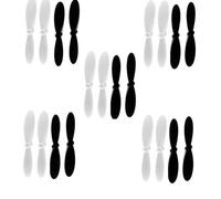 20pcs/lot 55MM Long Universal Fit Propeller Compatible With X4 H107 H107C H107D Quadcopter Drone Models 10pair Aftermarket Replacement(2 pair)