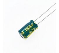 20pcs/lot 6.3v 1000uf 8 * 12 High-frequency Low-impedance High Frequency Low Impedance Aluminum Electrolytic Capacitor 1000uf 6.3v MQXFCZUX