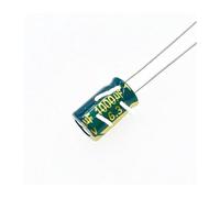 20pcs/lot 6.3v 1000uf 8 * 12 Low-impedance High Frequency Low Impedance Aluminum Electrolytic Capacitor 1000uf 6.3v AUOQKQUT