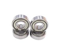 20pcs/lot 8х14х4 6х12х4 4х10х4 3х10х4 3х8х4 4х9х4 4х8х3 3х9х4 6x13x5mm bearing pulley(625ZZ 5x16x5mm)