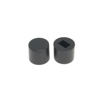 20pcs/lot A28 Self-locking Switch Cap Size 6 * 5mm Key Cover Suit for 5.8/7/8/8.5 Self-locking Switch Keys Rectangle Hole 3x2mm IDGTTLDF(Gold)