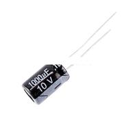 20PCS/LOT Aluminum electrolytic capacitor 1000uF 10V 8 * 12 Electrolytic Capacitor 10v 1000uf 8x12mm MQXFCZUX