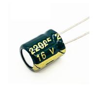 20pcs/lot BC06 220uf16V Low ESR/Impedance high frequency aluminum electrolytic capacitor size 6 * 7 16V 220uf 20% AUOQKQUT