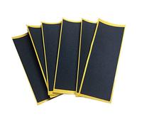 20Pcs/Lot Black Fingerboard Deck Uncut Tape Black Foam Grip Tape 38mmx110mm