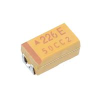 20PCS/LOT Chip Tantalum Capacitors 226E 22UF 25V C Type 6032 10% Yellow Polar Capacitors