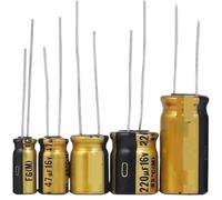 20PCS/lot FG series 6.3V-100V fever capacitor aluminum electrolytic capacitor(100V 0.33UF)