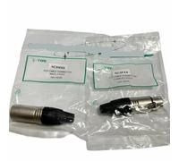 20PCS/Lot For NEUTRIK NC5MXX five-pin XLR plug NC5FXX 5 pin XLR female gold-plated light control plug(M F EACH FOR 10PCS)