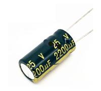 20pcs/lot H203 25V 2200UF Low ESR/Impedance high frequency aluminum electrolytic capacitor 25v2200uf size 10 * 20 2200UF25V 20% Capacitance Meters