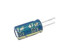 20pcs/lot high frequency low impedance 50v 47UF aluminum electrolytic capacitor size 6 * 12 47UF 20%