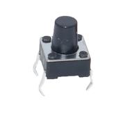 20Pcs/lot Light Touch Mini Button Switch DIP 4-pin 6x6x4.5/5/6/8/10/11/12/13-19MM 6 * 6 * 4.5MM-19MM Micro Switch 6x6 Key Switch(DIP-6X6X8)
