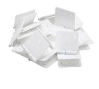 20pcs/lot Nylon & Pinned Hinge 20x36mm 16x29mm 12x24mm Compatible with RC Airplane Plane Parts Model Replacement(20x36mm)