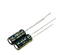 20pcs/lot S104 Low ESR/Impedance high frequency 35v 47UF aluminum electrolytic capacitor size 5 * 11 47UF35V 20% BIANMTSW