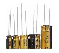 20PCS/lot series 6.3V-100V fever capacitor audio aluminum electrolytic capacitor IDGTTLDF(10V 100UF)