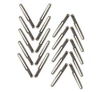 20pcs Lyre Tuning Peg Metal Silver Replacement for Lyre and Guzheng