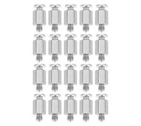 20pcs M. 2 SSD Motherboard Hex Head Mounting Screw Metal Silver
