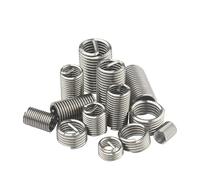 20pcs M11*1.25/1.5 * 1D~3D 304 Stainless Steel Wire Thread Insert Sleeve Bushing Screw Coil Repair Nut - Industrial Fasteners(M11x1.25x3D)