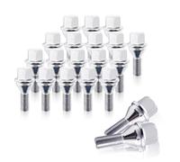 20Pcs M12-1.25 Wheel Lug Bolts/Wheel Studs for Jeep Compass 2018-2022 Cherokee Renegade 2014-2022 & Chrysler 200 2015-2017 & Dodge Dart 2013-2016 Replace# 6509933AA 611-005