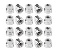20Pcs M14x2 Alloy Wheel Nuts 21mm Hex Taper Washer Replacement for Transit MK6 MK7 2000-2014