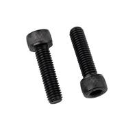 20pcs M2 .5 Black Grade 12.9 Steel Allen Screws Fully Threaded Hexagon Hex Socket Cap Head Bolt(M2.5-20pcs,16mm)