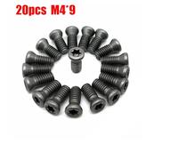 20pcs M2 M2.5 M3 M3.5 M5 Torx Screws for Carbide Blade Replacement on CNC Lathe Tools and Machinery