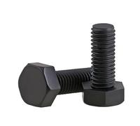 20Pcs M3 M4 Black Nylon External Hex Head Screws Insulating Hexagon Bolts(10mm,M4 20Pcs)