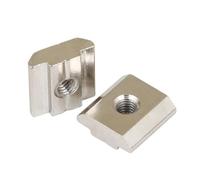 20Pcs M3 M4 M5 M6 M8 T Block Square Nuts T-Track Sliding Hammer Aluminum Profile Fastener 3030(30M6)