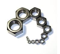 20pcs M4-0.5 Metric 304 stainless steel fine thread hex nuts,Fine tooth nuts