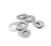 20pcs/ M5 M6 M7 M8 M9 M10 M11 To M24 Aluminum Seal Fittings Washer Ring Gasket Thickness 1.5mm/2mm(M10X16 20pcs,Thickness 1.5mm)