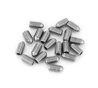 20pcs m6*8/10/12/16/20/25 Stainless Steel Thread Hex Spring Ball Plunger Screw Bead Screw (M6*10)