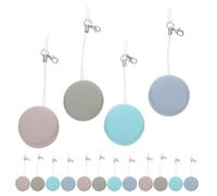 20pcs Macaron Phone Screen Cleaner Cloth for Laptops and Tablets | PP Silicone Cloth, Streak-free Scratch-free Finish, Attaches to Bag, for Students and Photographers, Lens Cleaning Wipes