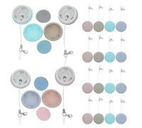 20pcs Macaron Screen Cleaner Cloth Keychain for Phone and Laptop | Back to School Decorations, Camera Lens Cleaning Cloth, Tv Monitor Cleaner, Glasses Lens Cleaner, Travel Cleaning Tool