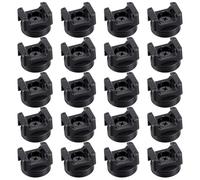 20Pcs Magnetic Cable Zip Tie Base, Multipurpose Cable Ties Mount Wire Clips Management Base,Heavy Duty Holder Supplies for Electrical Organization