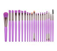 20Pcs Makeup Brush Set Face Powder Cheek Liner Concealer Blending Liner Brushes for Fashion Individual Lip Brush