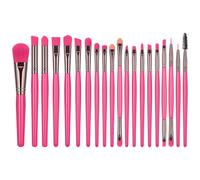 20pcs Makeup Brush Set Powder Cheek Liner Face Blending Liner Cosmetic Brush Makeup Brush Cleaning for Women and Girls
