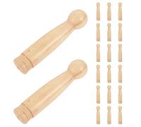 20pcs Massage Comb Replacement Teeth Horn Round Head Pins