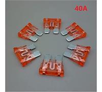20Pcs Medium Car Blade Fuses Assortment Standard Fuse 1A 2A 3A 5A 7.5A 10A 15A 20A 25A 30A 35A 40A Auto Car Truck Protected circuits (Color : Beige)