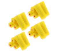 20pcs Medium Textured Paint Roller Cover with Sponge Texture Work | Sturdy Plastic and Sponge Material, Anti-drip Design, Stable Handling on Scaffolds, for Plaster Surfaces