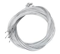 20Pcs Metal 2.5M Length 1.6mm Thickness Electric Bike Brake Line, Superior Replacement, Efficient Performance, Easy Installation, Material, Special Brake Line for