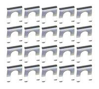 20pcs Metal Brake Line Holders Auto Brake Hose Clamps Hose Brackets Automotive Clips Set for Car Clamps