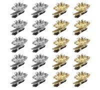 20pcs Metal Candle Holder Clips, Reusable Party Use Reusable Use