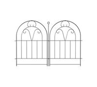 20Pcs Metal Garden Fencing Panel Lawn Grass Border Edging Small Animal Barrier