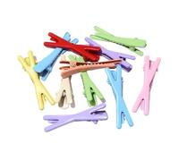 20Pcs Metal Mix Crocodile Hairpin Hair Clips Barrette Setting Base For DIY Jewelry Making Accessories(44x12mm)