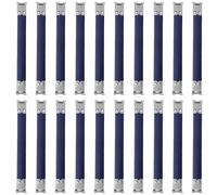 20pcs Metal Purse Frame Clip for Handbags, DIY Craft 9cm Blue | Elastic Spring Action, Scratch Resistant Finish, for Clutch Bags, Sewing Enthusiasts, Craft Fairs Prep