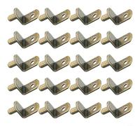 20pcs Metal Shelf Support Pegs Studs Pins 6mm for Cabinet and Furniture Shelves, Suitable for Wood, Glass, and Laminate Shelf Applications