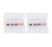 20Pcs Micro Drill Bit Set, Alloy Circuit Board Mini Fixed Shank Drill Bits, 0.1mm - 1mm Precision Drill Bits for PCB, Jewelry, and Model Making, High - Speed Steel with Double - Ed