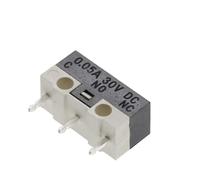 20PCS Micro Limit Switch Momentary Push Button Switch 1A 125V AC Mouse Switch 3Pins Long Handle Roller Lever Arm SPDT 12X6X6MM(Bent handle)