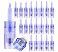 20PCS Micro Needles Cartridges for Ultima A6, 42PIN Replacement Microneedling Cartridges For Electric Stamp Derma Pen Auto derma pen microneedle System, Bayonet Type(20PCS, 42PIN Needles)