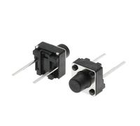 20PCS Middle 2pin 6x6x4.3/5/6/7/8/9/10mm Switch Tactile Push Button Switches(6x6x6mm)
